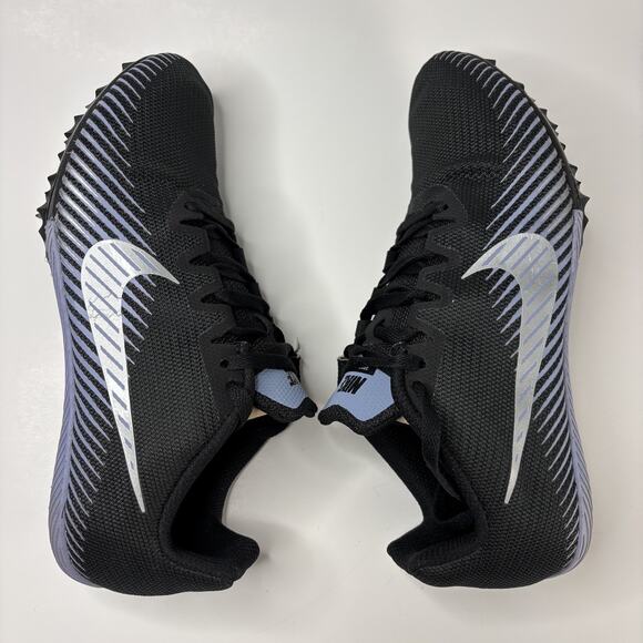 NIKE RACING Shoe Men 5.5 Zoom Rival M Black Gray Track Racing AH1020-004 - Picture 3 of 14